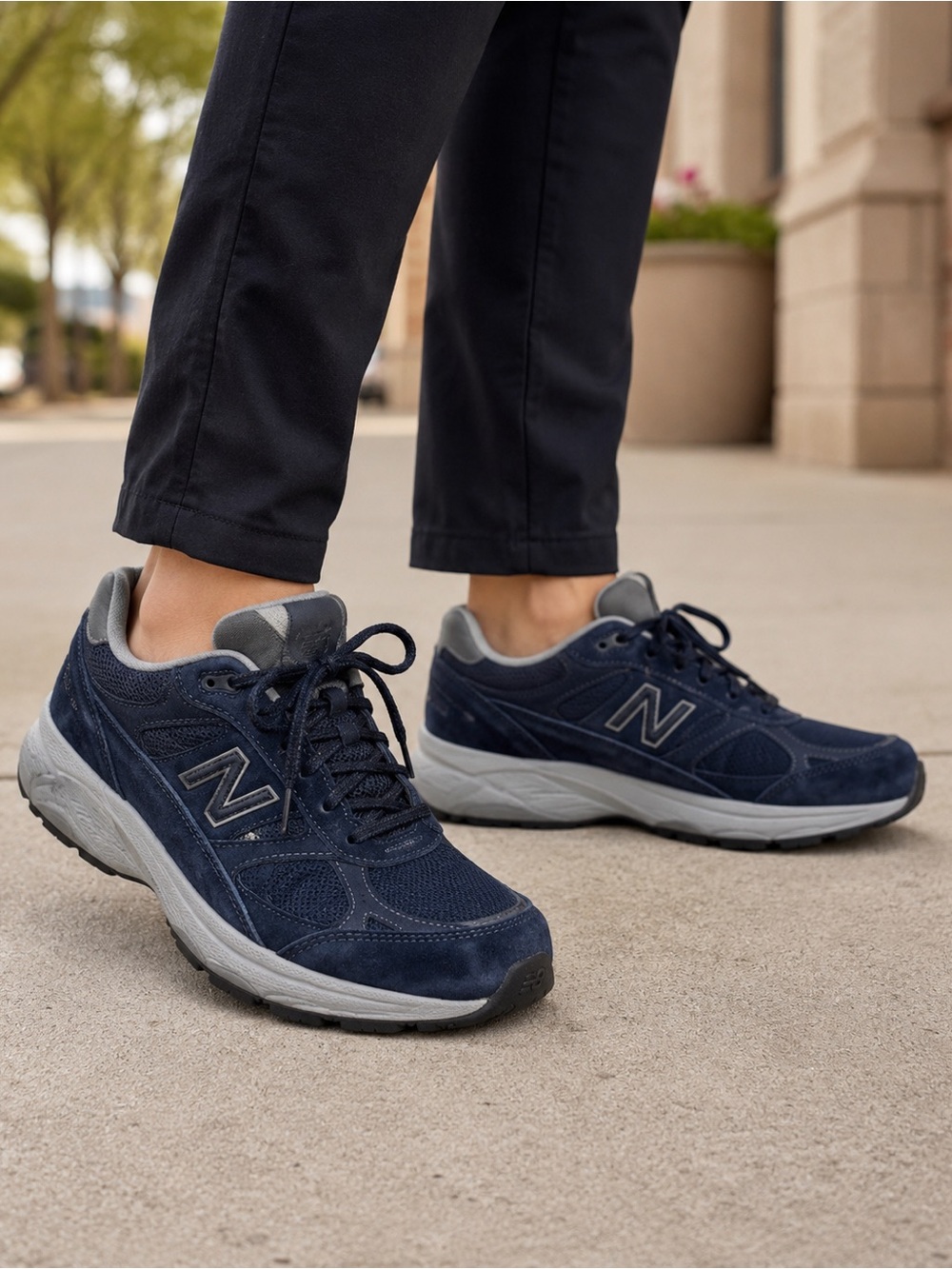 New Balance 928v3 Women’s Walking Shoes Navy Blue Suede Size 12 B WW928NV3